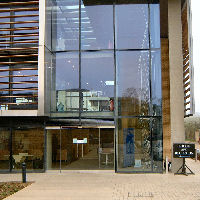 View of new lodge from Manor Road